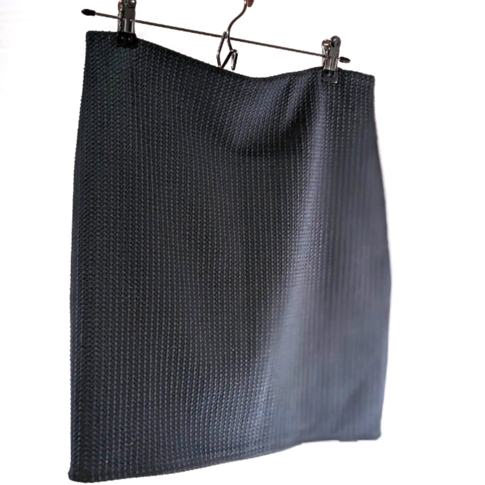 Ann Taylor Loft Navy Quilted Skirt Size Medium